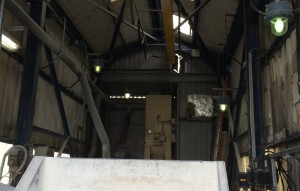 Chemical plant structure cleaning