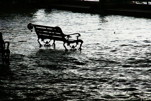 Manchester street flood