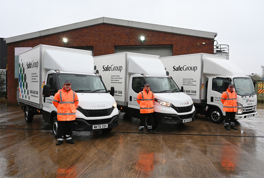 New waste vehicles SafeGroup