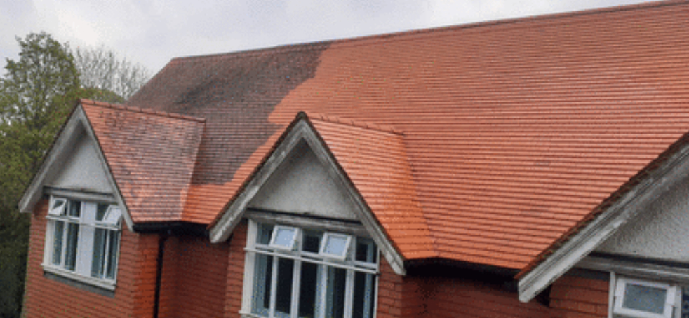 Roof Cleaning Pressure Washed