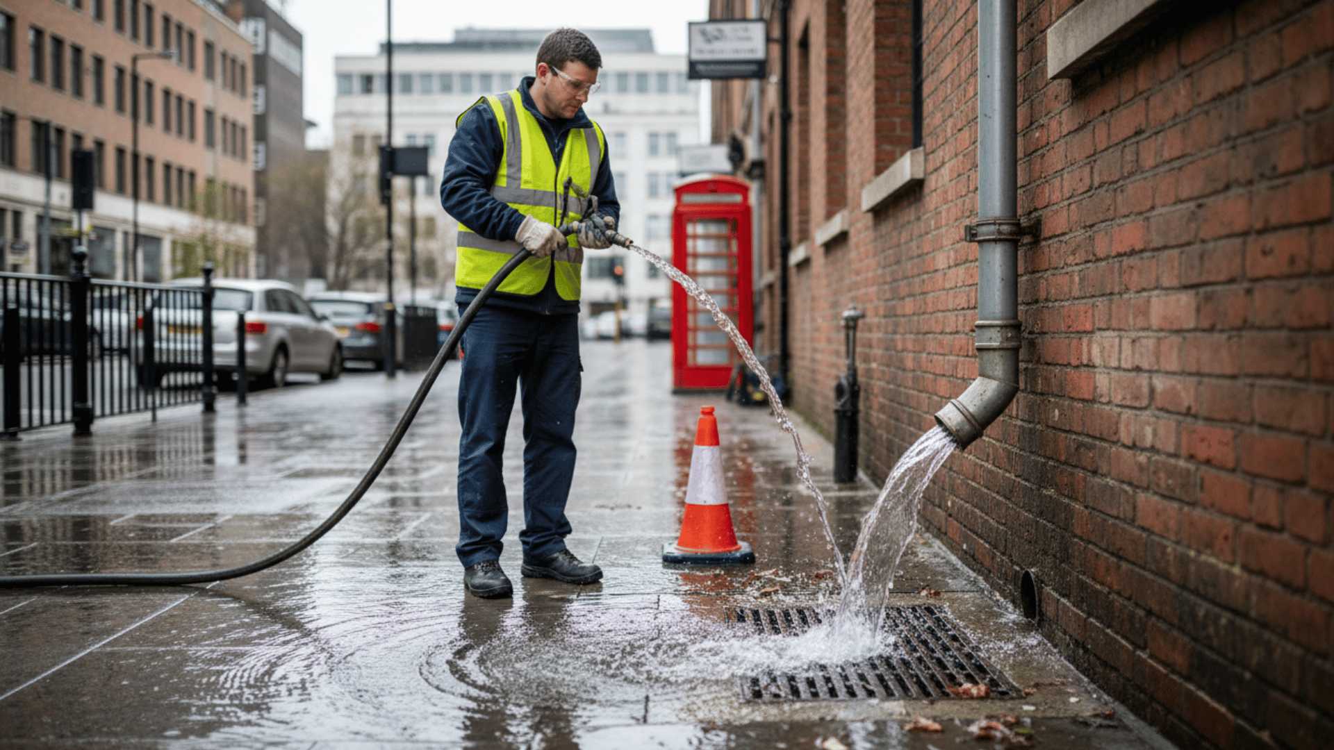 Commercial Gutter Cleaning in Manchester